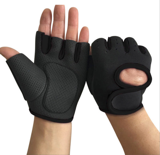 Anti-slip Half Finger Weightlifting Gloves