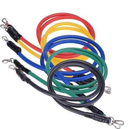 11 Pcs Resistance Band Elastic Pull Rope Set