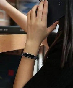 Leather Mini USB Bracelet Data Charging Cable
